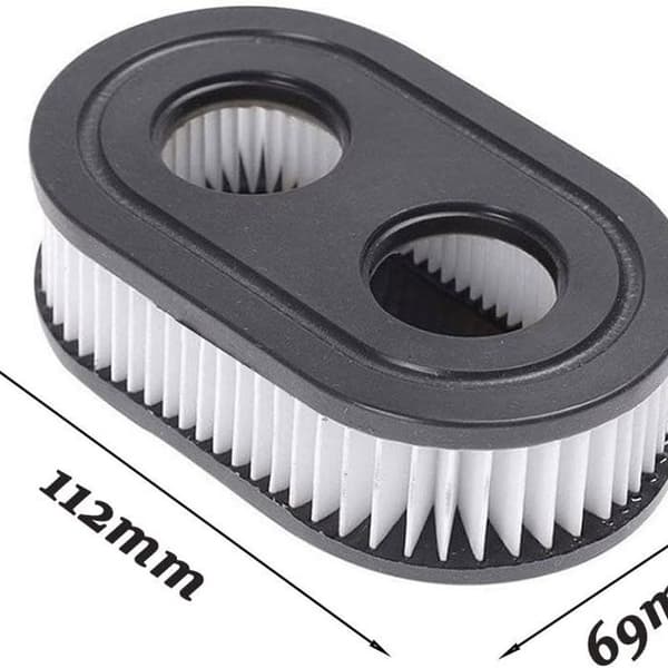 Stykker gressklipper luftfilter og tennplugg papir luftfilter gressklipper filter