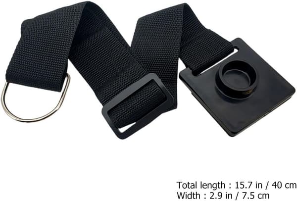 Black Adjustable Cello Endpin with Anti-slip Pad