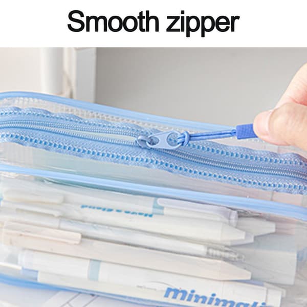 Zipper Pen Holder for Kids Teens Portable Desktop Model 1