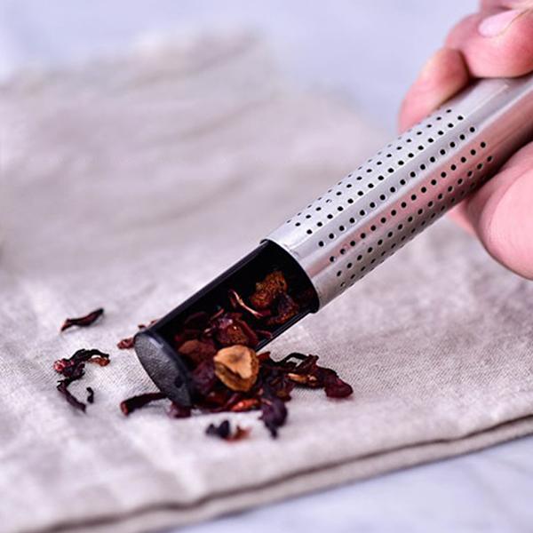 Tesil i rustfrit stål, filter, kaffe, blade, urt, si