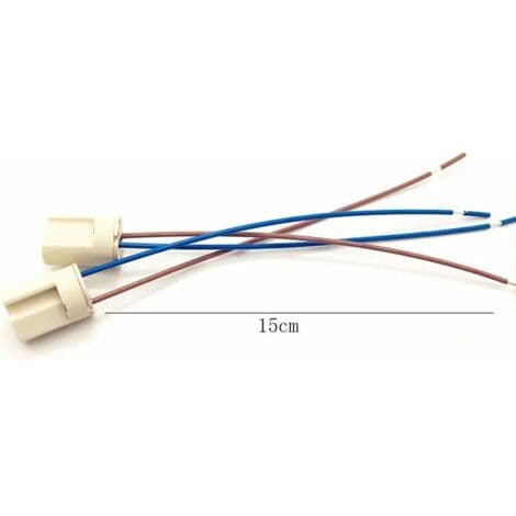 G9 Ceramic Lamp Holder, Ceramic Connector Socket for Halogen Lamp, G9 Lamp Holder 250V, G9 Ceramic Lamp Holder, 10 Pieces