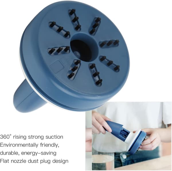 1 pc Mini Vacuum Cleaner, 360° Rising Strong Suction Desktop