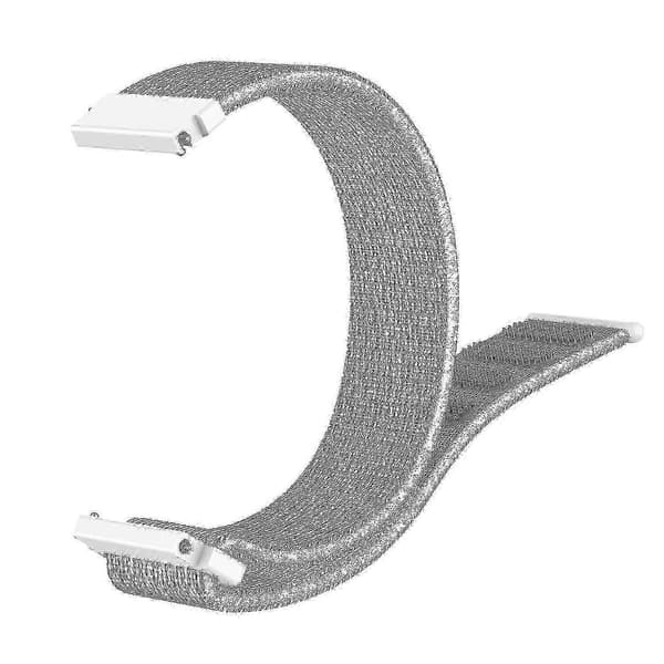 For Garmin Forerunner 265s / 255s / Venu 2s Adjustable 18mm Nylon Strap - Orange