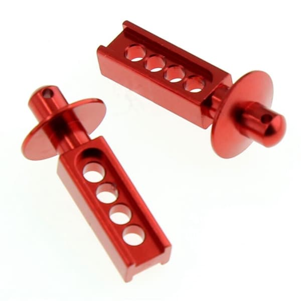 4x metallipylväät Mini E- E Slash 1/16 -lisävarusteisiin, osien päivitys RC-autoon, 1