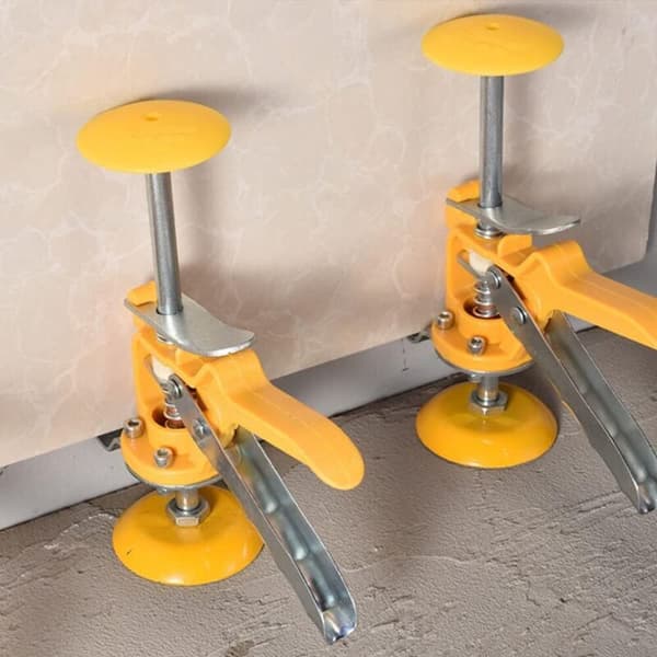 Wall Tile Height Adjuster, 2-Piece Lifting Adjustment Device, Suitable for Lifting and Fixing Tiles, Floors, Doors and Windows