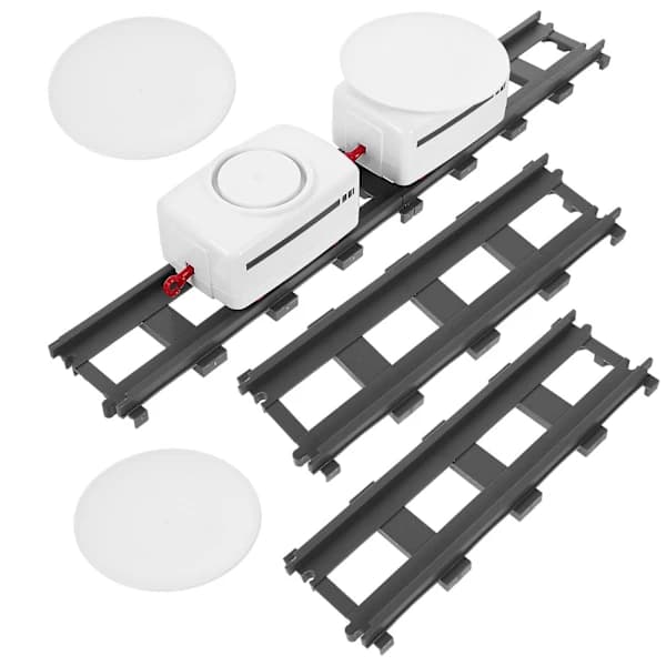 1 Set Sushi Train Set Rotating Set Electric Sushi Rotating Machine Toy Track Rotating Train 19.80X6.20X1.50CM