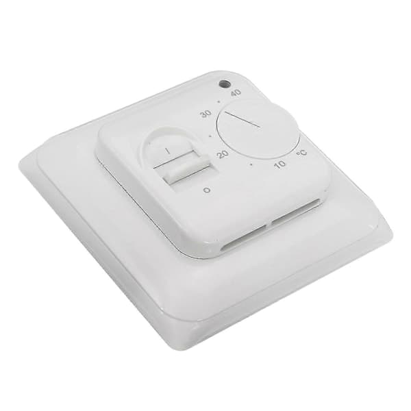 230V 16A Mekanisk termostat for gulvvarme temperaturkontroll med gulvsensor