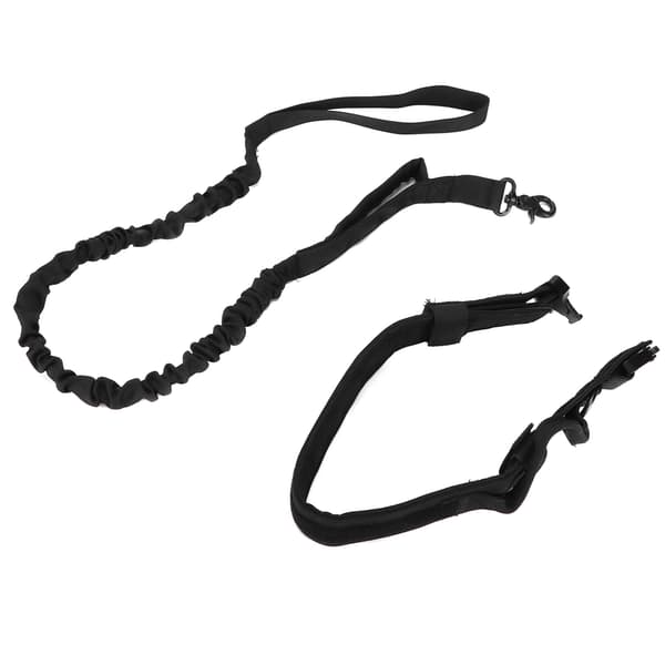 Adjustable Soft Nylon Dog Collar and Leash Set Adjustable Dog Leash Padded Pet Collar XL