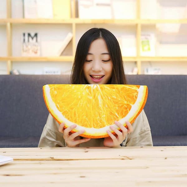 Pillows 3D Fruit Soft Pillow Plush Cushion Orange Watermelon Pillow Decoration