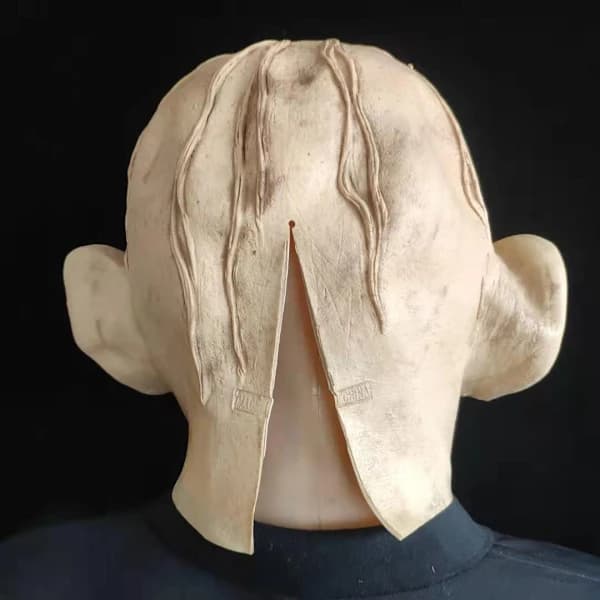 Ringenes Herre Gollum-maske Halloween-hodeplagg
