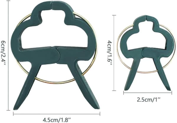 60 Pcs Plant Clips, Tomato Clips, Garden Clips, Tomato Clips (2 Sizes)