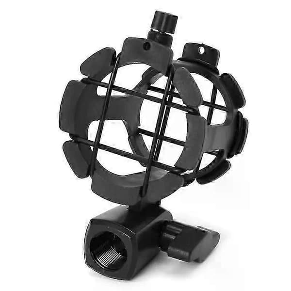 NB04 Portable Handheld Condenser Microphone Shock Mount Clip Microphone Holder Stand