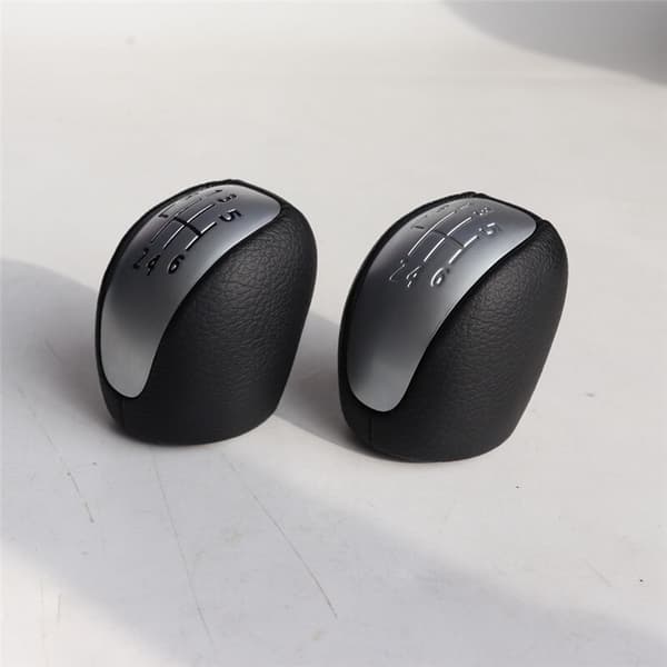 Gear Shift Knob til III MK3 2007-2015 6-trins manuel gearstang Håndbold Sort Font B