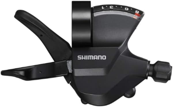 SHIMANO SL-M315-8R Skiftegreb, Båndmontering, 8-gears, Højre, Sort