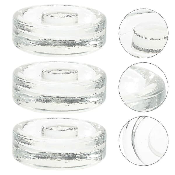 3 Pcs Glass Fermentation Weights for Wide Mouth Jars Pickling Bottles Sealing Lids Fermentation Lids