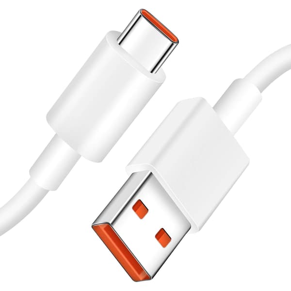 USB C -kaapeli pikalataus Redmi Note 10 Prolle USB Type C -kaapeli 1m 6A Turbolataus Xiaomi Redmi Note Mi Padille