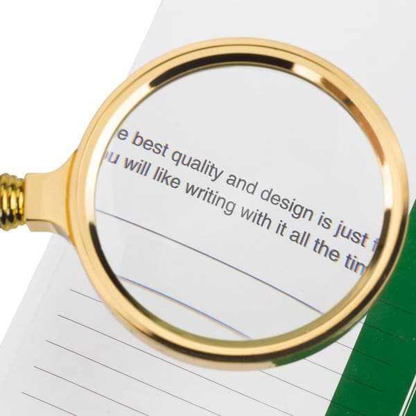 Handheld Magnifier 10x Magnification for Home Study Reading KLB