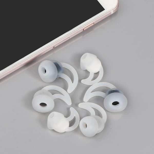 Silicone In-Ear Headphone Earbuds for Bose QC20 QC30 Earhook Noise Isolation