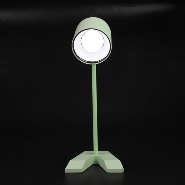 USB-oppladbar LED-bordlampe med øyebeskyttelse (grønn) KLB