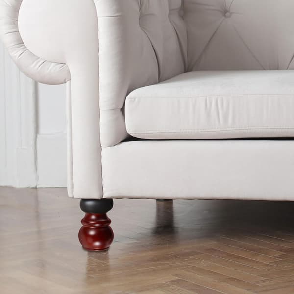 Adjustable Wooden and Metal Furniture Legs for Sofas