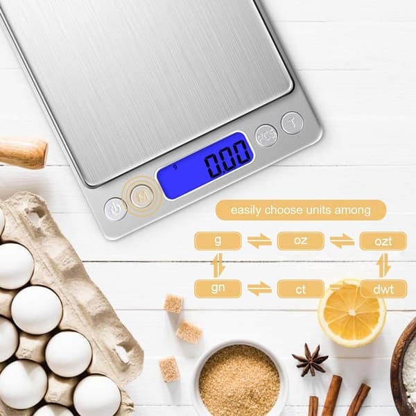 Jewelry Scale - Precision Scale 500g /0.01g - with 2 Bowls and Batteries