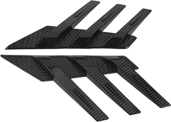 Bildekorationsklistermærker Sidepanel Bilmodificeret del Bagrude Sidedekorationsspoiler Vinge Bilspoiler