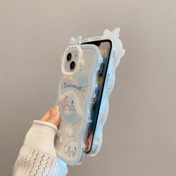 Transparent Telefonskal för iPhone 11, Sött Silikonskyddsfodral för Kvinnor & Tjejer
