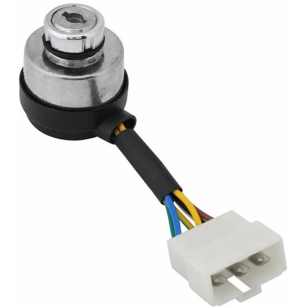6-Wire Ignition Key Switch - Starter for 2.5-6.5KW Gasoline Generator - Replacement for Damaged Parts