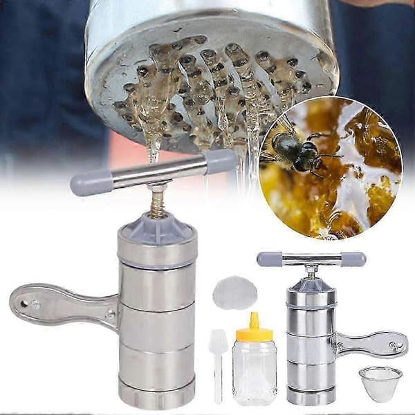 Beekeeping Tool Honey Press Manual Small Stainless Steel Honeycomb Beekeeper