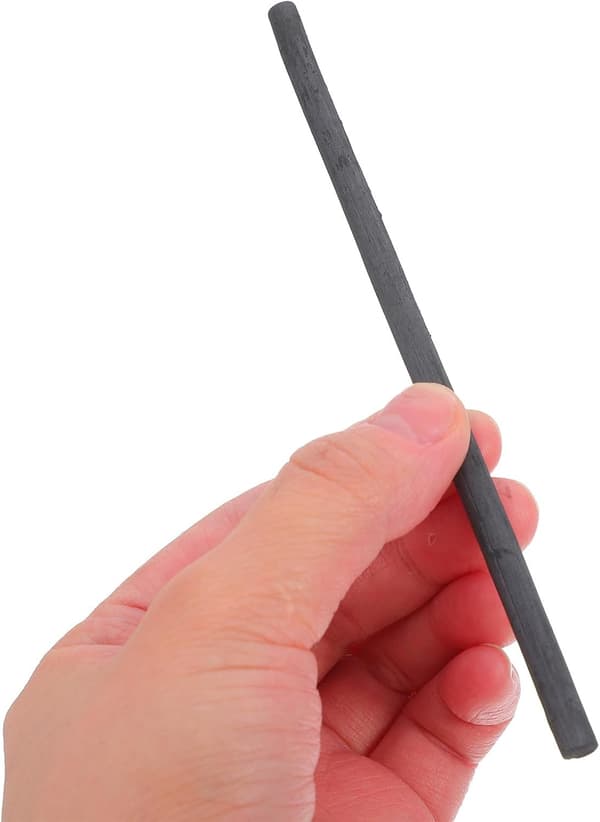 25 Pieces Willow Charcoal Pencils 4-5mm Drawing Pencils for Artists, Students, and Sketching