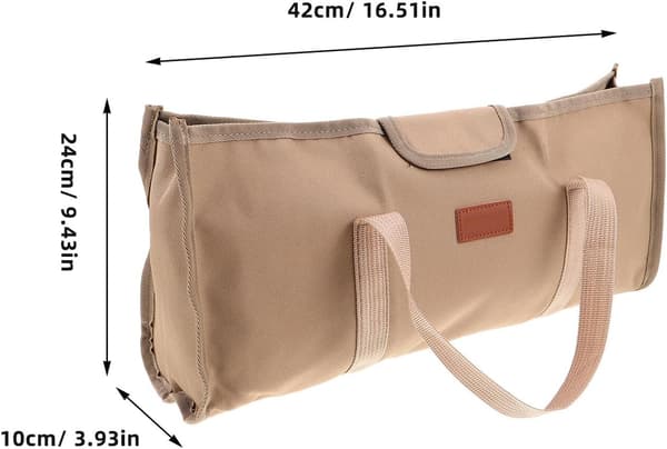 Portable Oxford Cloth Camping Tool Storage Bag with Handle, Organizer for Tent Pegs and Ground Stakes