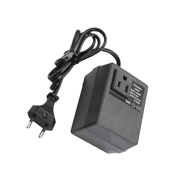 200W Voltage Converter from EU to US - Step Down from 220V to 110V Single Phase Travel