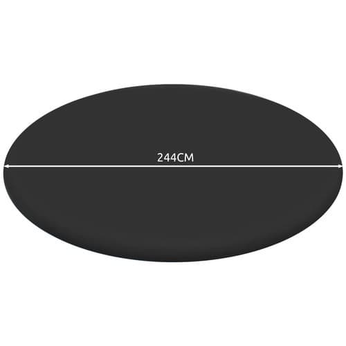 Poolovertræk / Pooloverdækning / Overdækning - Beskyttelse til pool - 244 cm