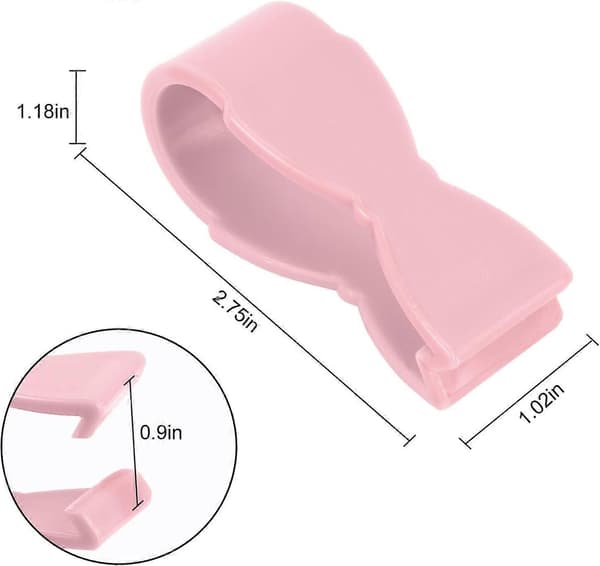 Pyyheklipsit keittiöön (4 kpl) - Estää pyyhkeen putoamisen