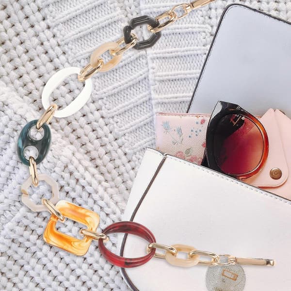 Handbag DIY Chain Wallet Chain Single Shoulder Bag Replacement Acrylic Chain Wallet Chain