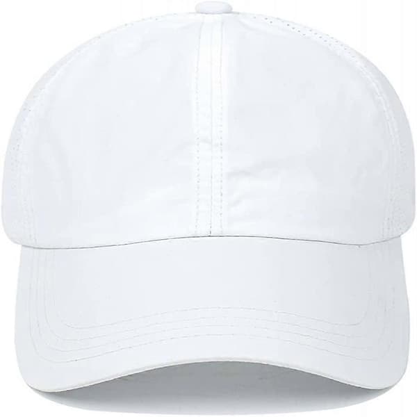 Baseballlippis, urheilulippis, ulkokäyttöön tarkoitettu aurinkosuojalippis, valkoinen