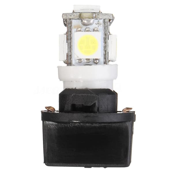 10x T10 White 5050 194 LED Bulbs Dashboard Lighting with Socket