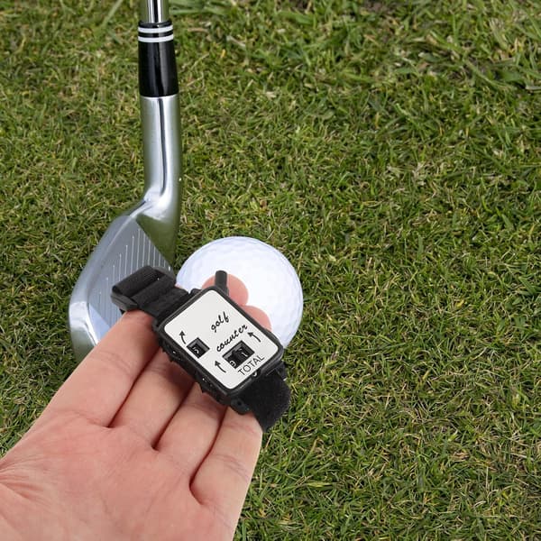 Golfscoretæller Håndklikker Bærbar Manuel Slagtæller Ur Boldmarkør