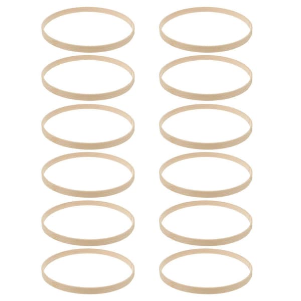 12 stk 15 cm Drømmefanger DIY Ringer Rund Bambusramme Håndverksmaterialer