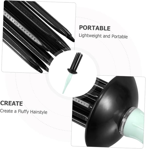 Portable Hair Roller Comb Fluffy Volume Wind-forming Styling Tool