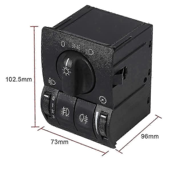 Hovedbryter for bil, frontlys, tåkelys, hovedbryter 6240097 for Opel G Zafira A