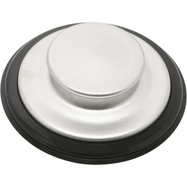 Kitchen Garbage Disposal Stopper (STP-SS), 3-3/8 Inch Stainless Steel Sink Stopper Replacement Rubber Seal