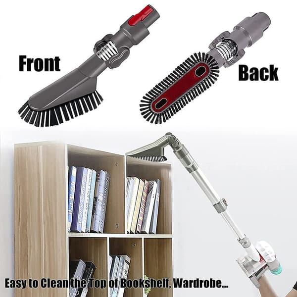 Top Nozzle Brush Compatible with V7 V8 V10 V11 V15 Top Cleaning Adjust Angle 180 Degrees