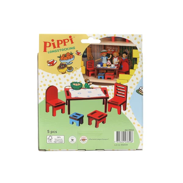 Pippi-nukkekodin huonekalut, keittiö multifärg multicolor