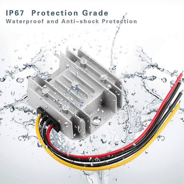 DC Reducer Converter DC 8V-40V til 12V 3A 36W Spenningsregulator Strømomformer Modul Transformator G