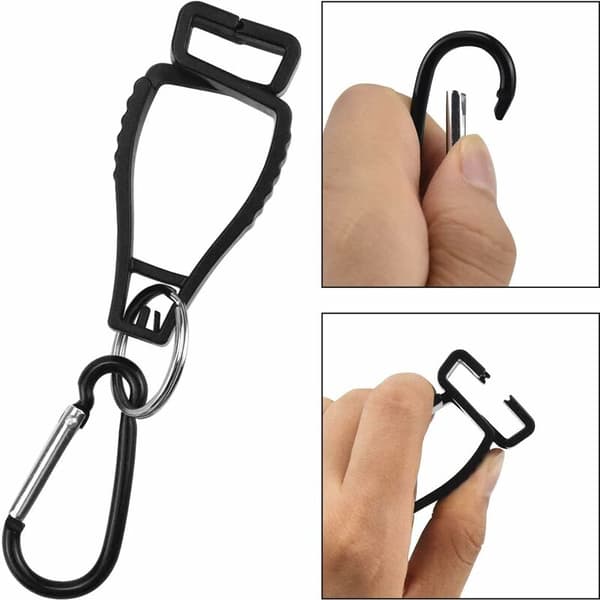 2-pack handskklämmor Arbetshandskklämma Arbetssäkerhetsklämma Handskhållare Handskklämma Trädgårdshandskar