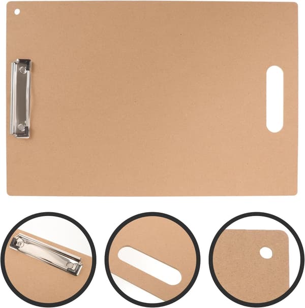 Portable 8k Sketch Board Drawing Board for Artists with Solid Handle Lightweight Outdoor Painting Tool