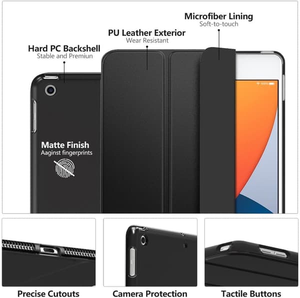 iPad 9. generation 2021/iPad 8. generation 2020/iPad 7. generation 2019 Cover, iPad 10.2\" Cover - Sort