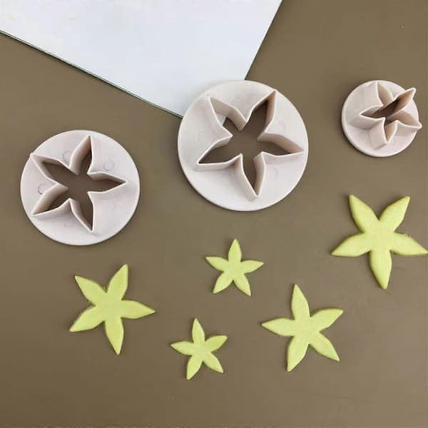 Fondant Molds Five-Pointed Star Shaped Cookie Cutter Fondant Cake Molds