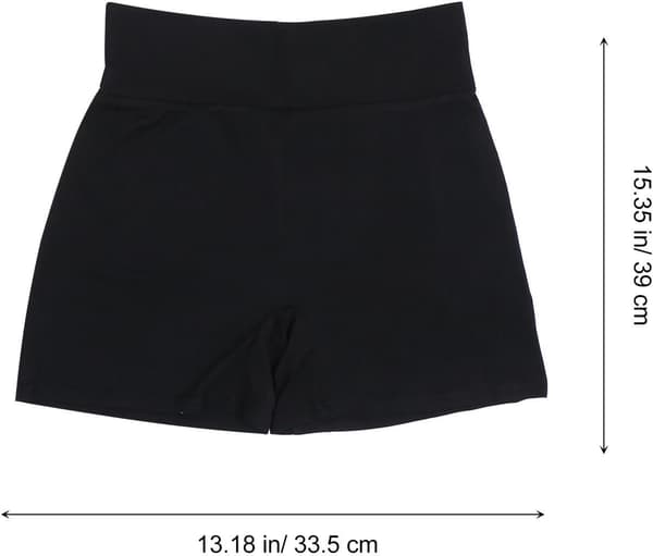 Yogakläder för kvinnor Set Väst Hög midja Shorts Svart